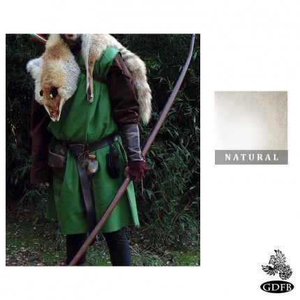 Gladiator Tunic Loose Weave Cotton - Natural - Medium - GB4065