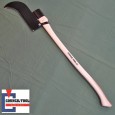 12 inch “Bush Hook”  or Long Handled Bill Hook Single Edge 36" Hickory Handle - Made in the USA by Council Tools – CT-122C