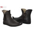 Viking Leather Shoes  - UK Size 9 - Dark Brown - GB1780