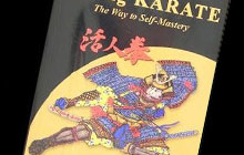 A photo of a martial arts book